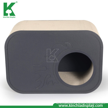 K0133 Corrugated Cardboard Cat House Scratcher Cat Haed Custom Cardboard Scratcher